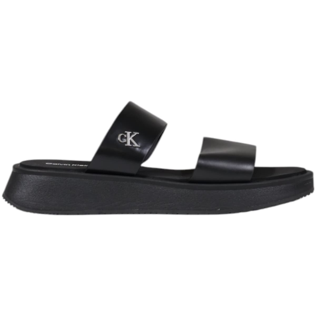 Σανδάλια με πλατφόρμα Calvin Klein Jeans SANDAL SLIDE DOUBLE YW0YW01694