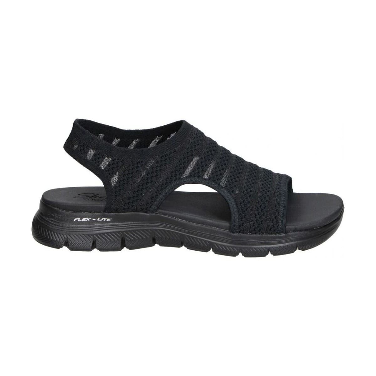 Σανδάλια χωρίς τακούνι Skechers 119479-BBK