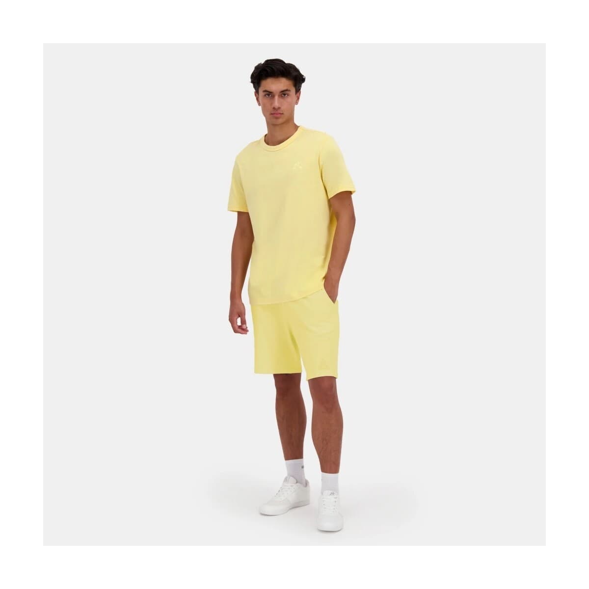 Men's Sports Pants Le Coq Sportif Yellow