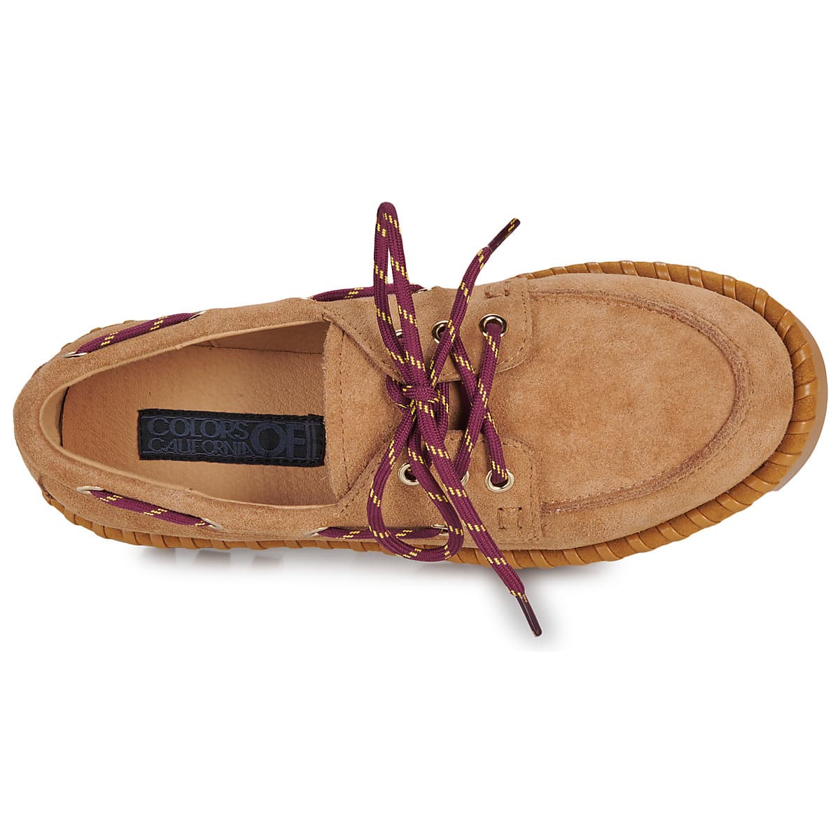 Women's Loafers Colors of California Brown