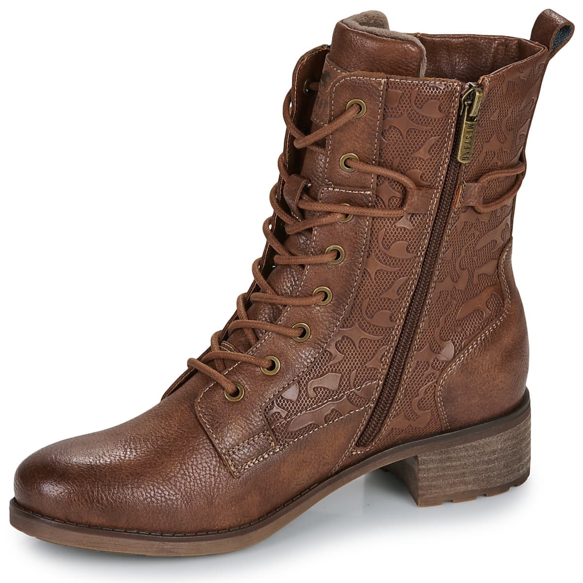 Women's Boots Mustang Brown