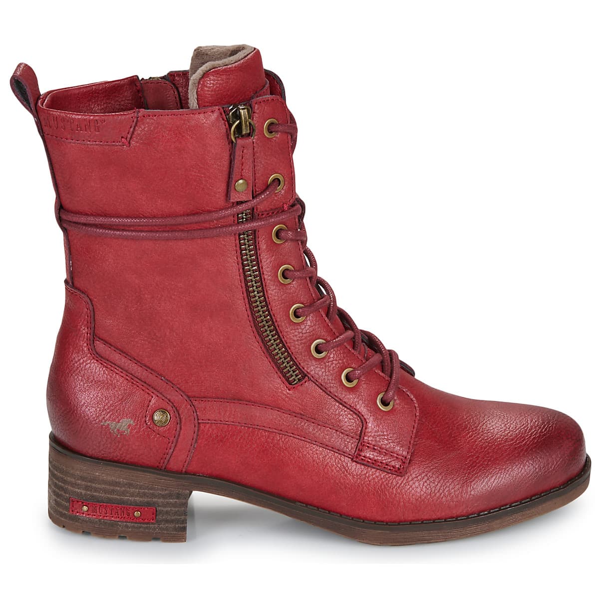 Women's Boots Mustang Red