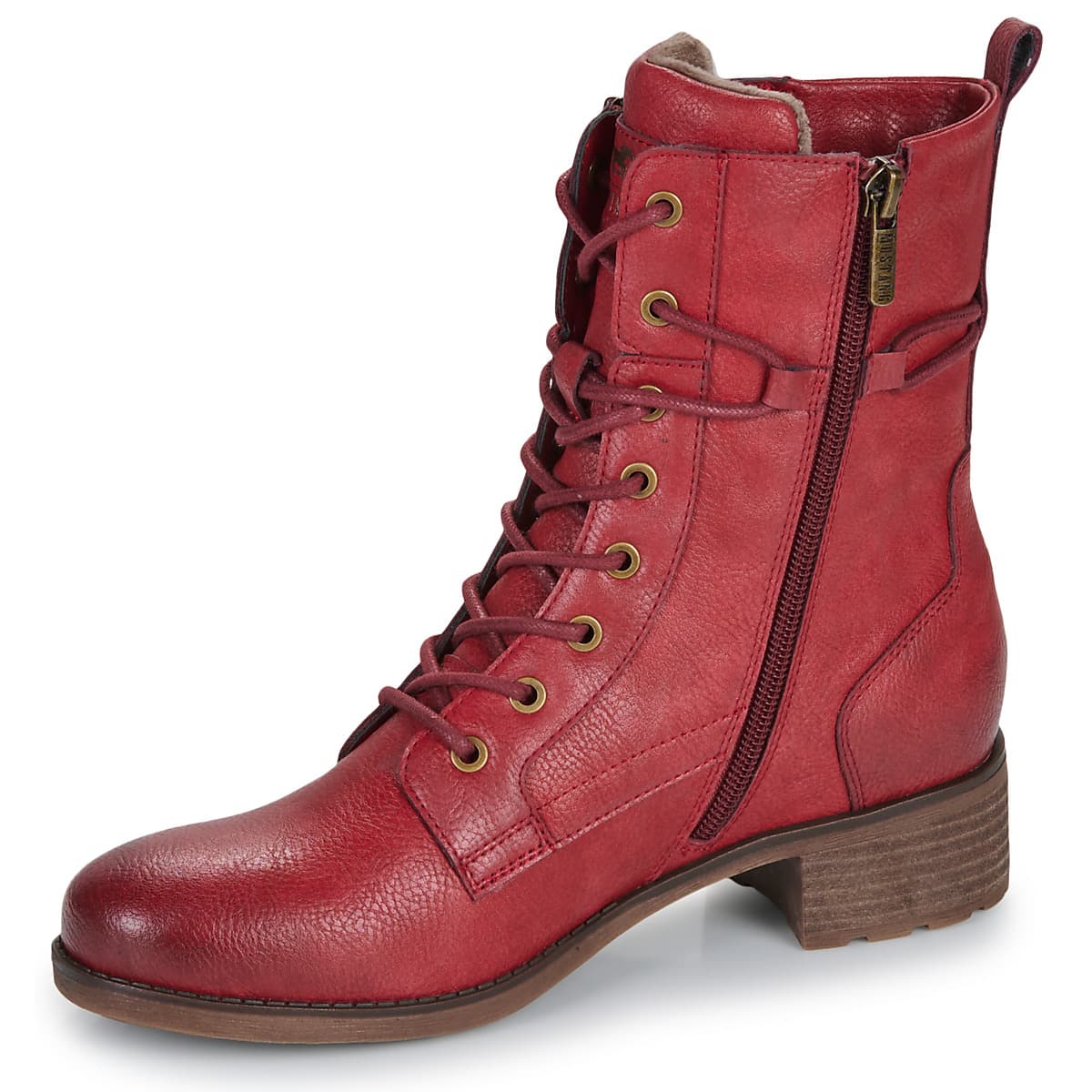 Women's Boots Mustang Red