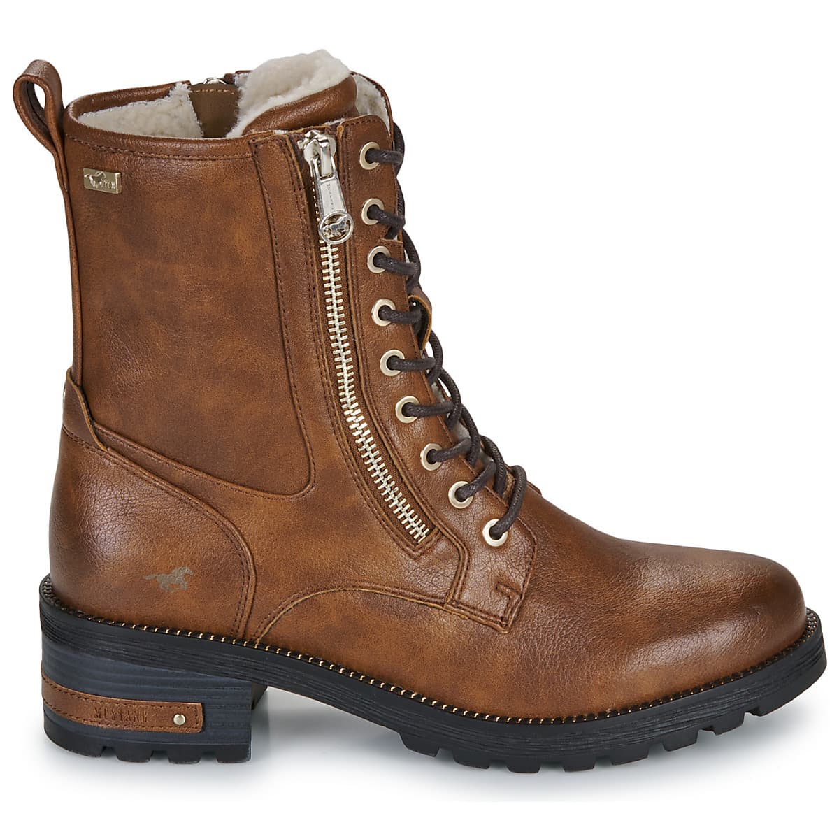 Women's Boots Mustang Brown