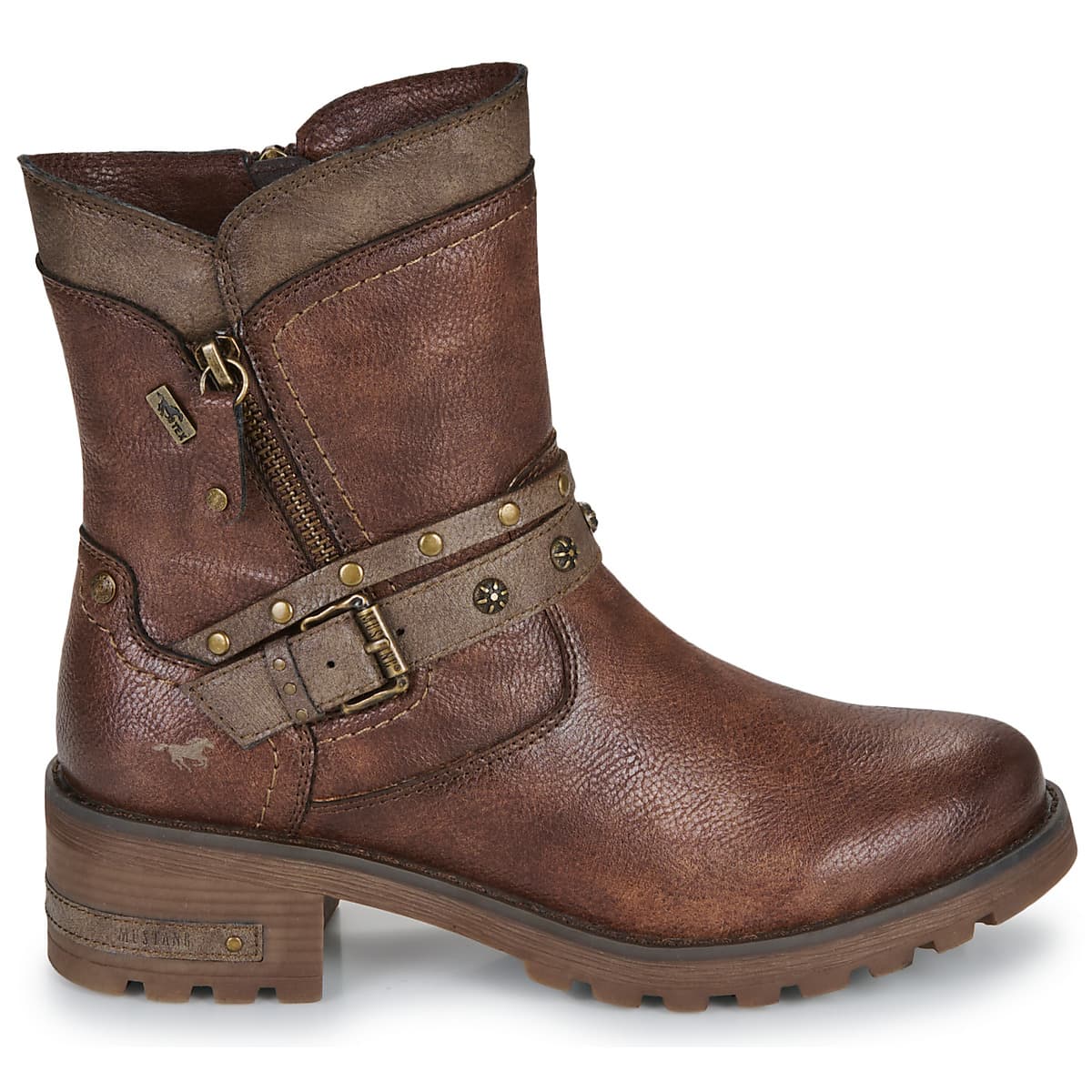 Women's Boots Mustang Brown