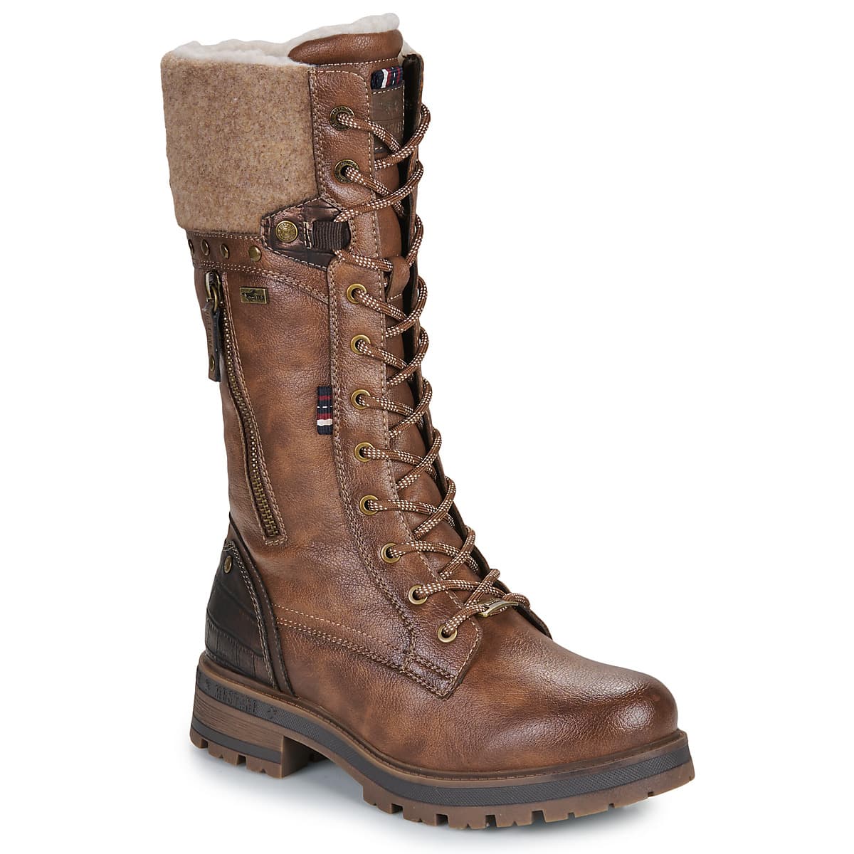 Women's Boots Mustang Brown