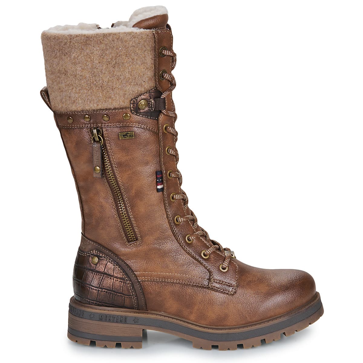 Women's Boots Mustang Brown