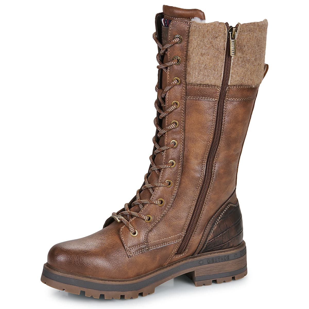 Women's Boots Mustang Brown