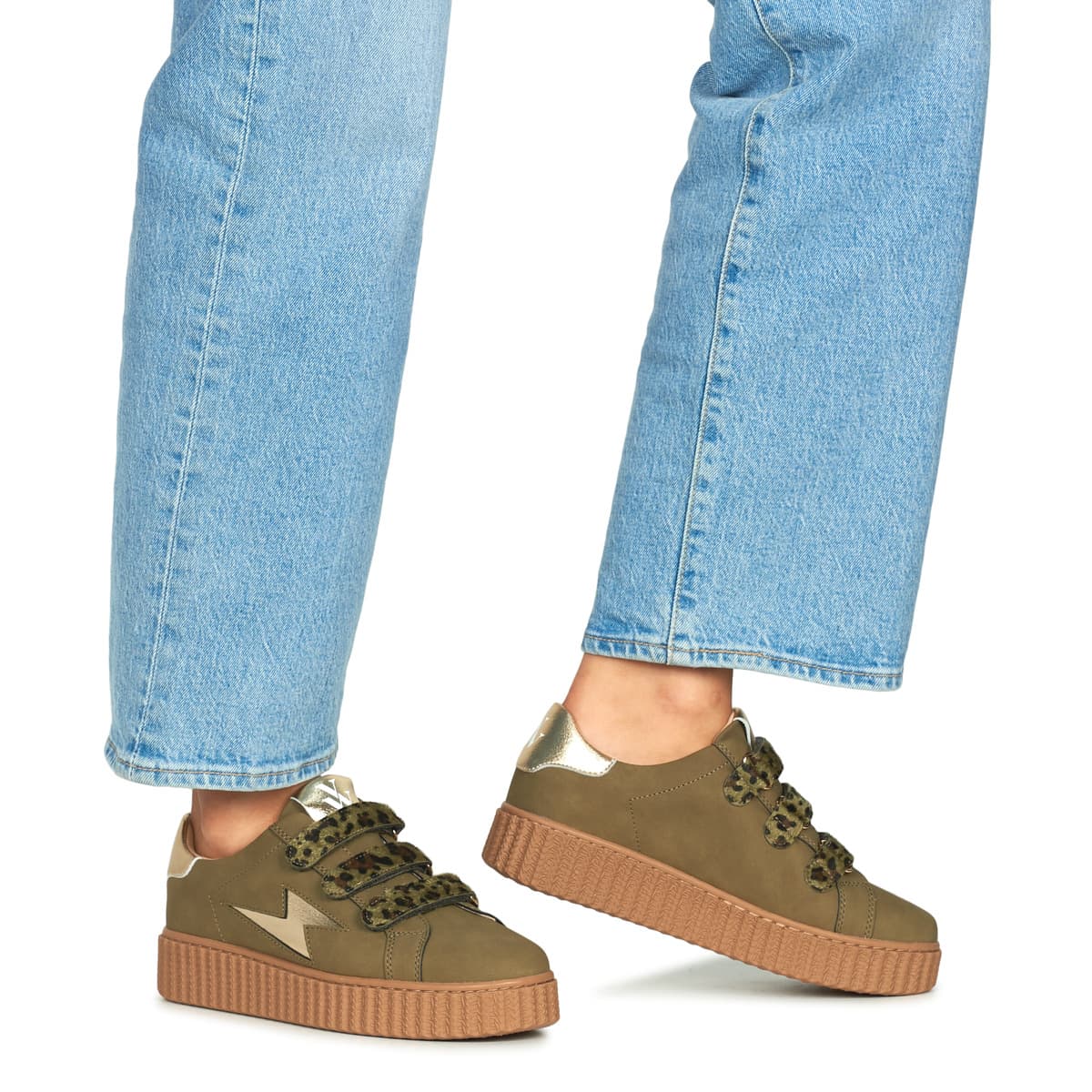 Women's Sneakers Vanessa Wu Khaki