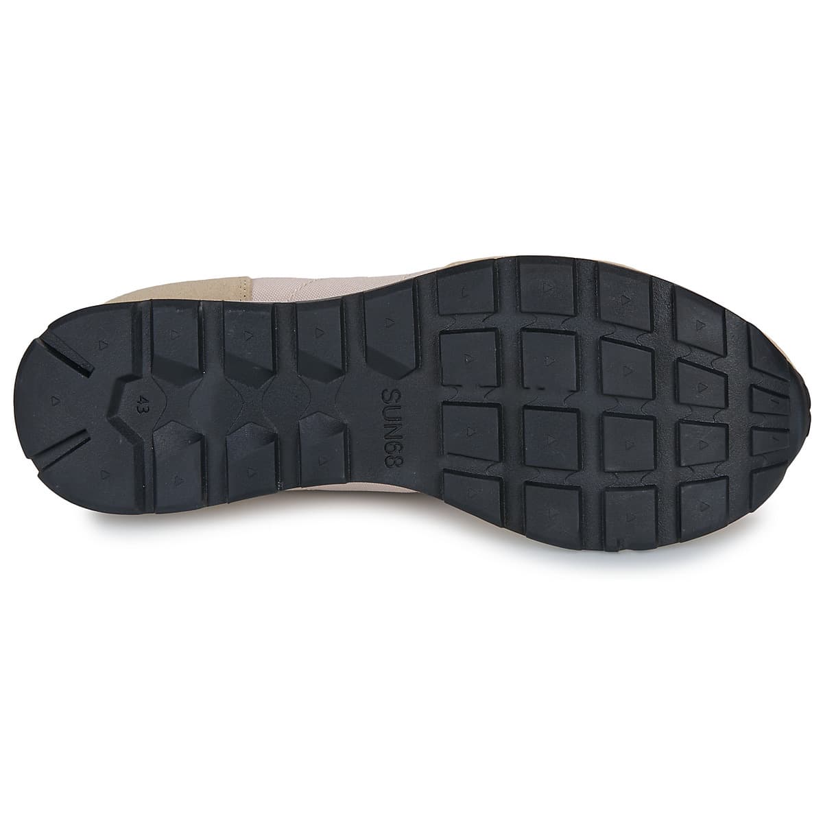 Men's Sneakers Sun68 Beige