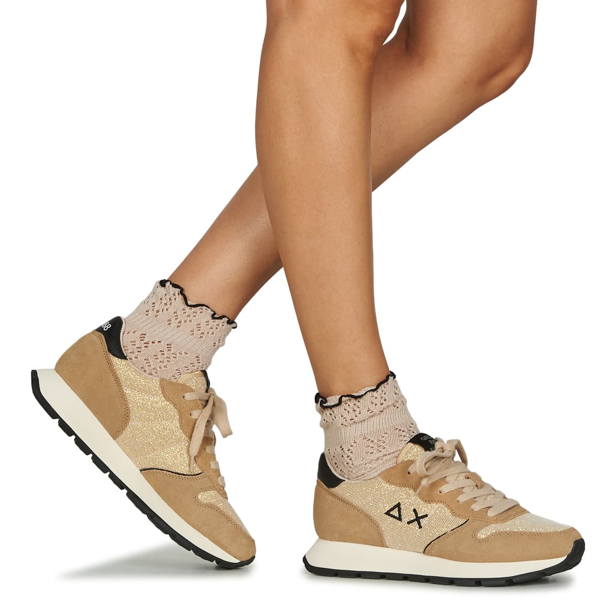 Women's Sneakers Sun68 Beige