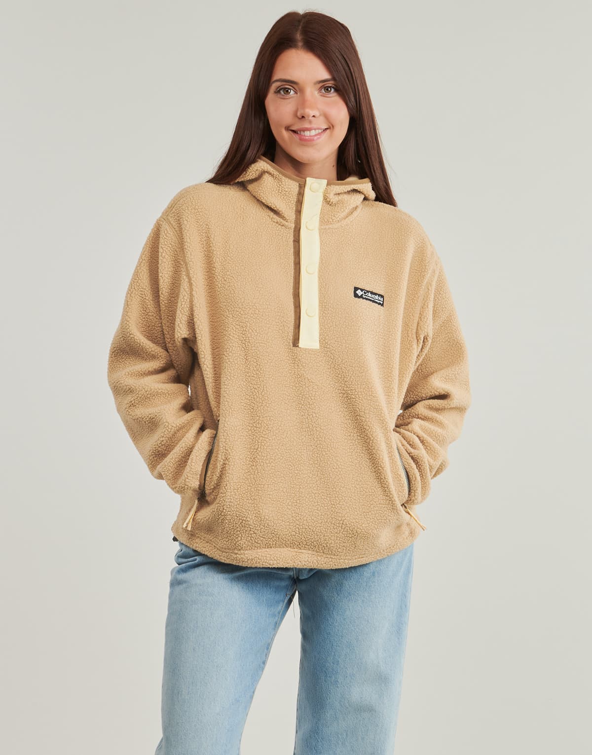Women's Sweatshirts Columbia Beige