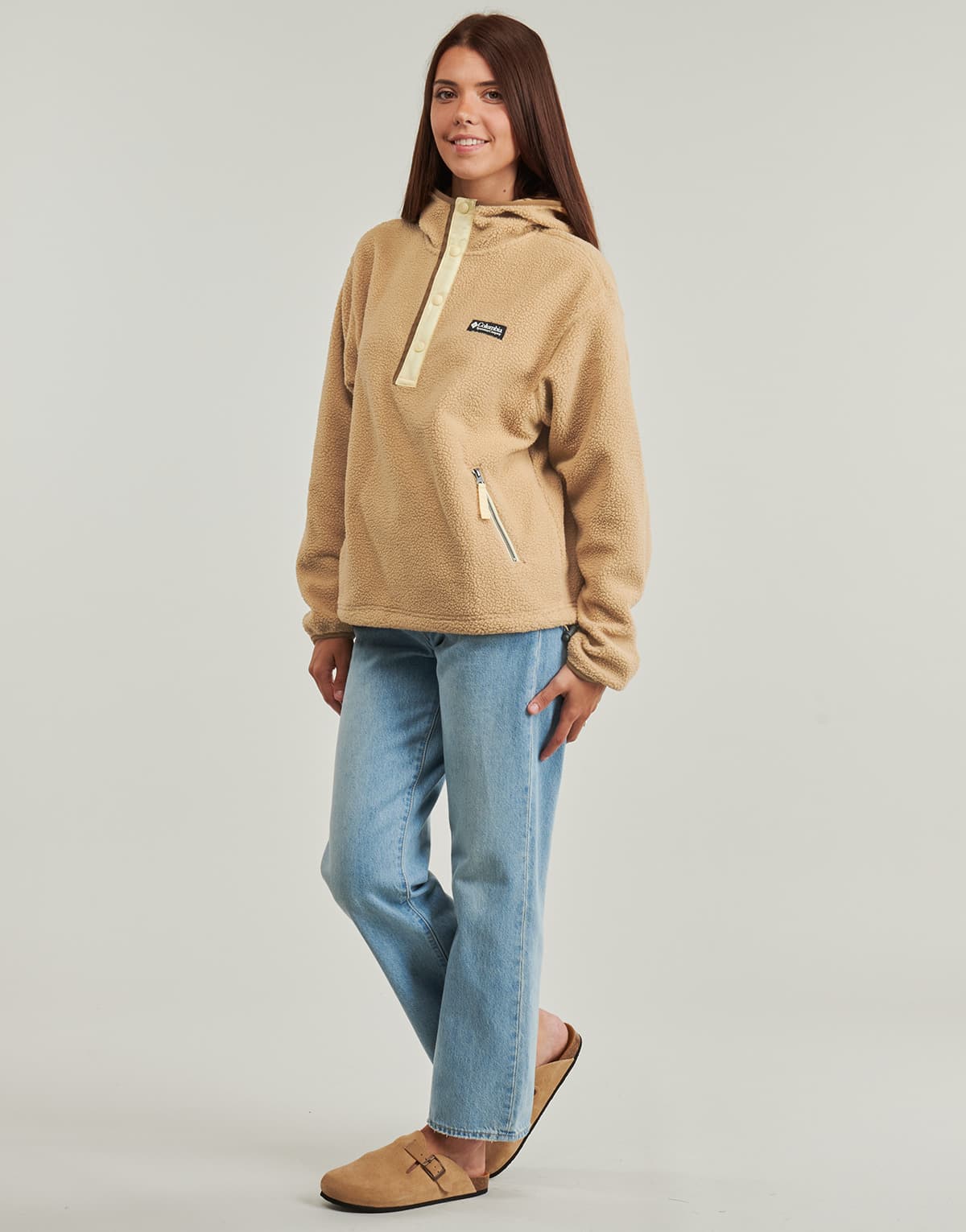 Women's Sweatshirts Columbia Beige