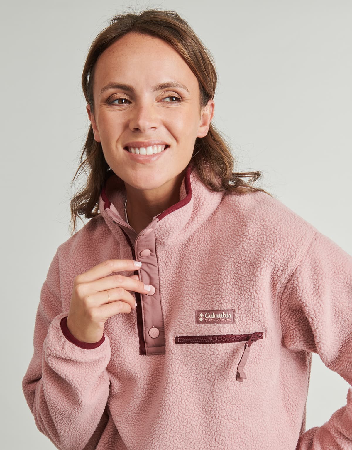 Women's Sweatshirts Columbia Pink