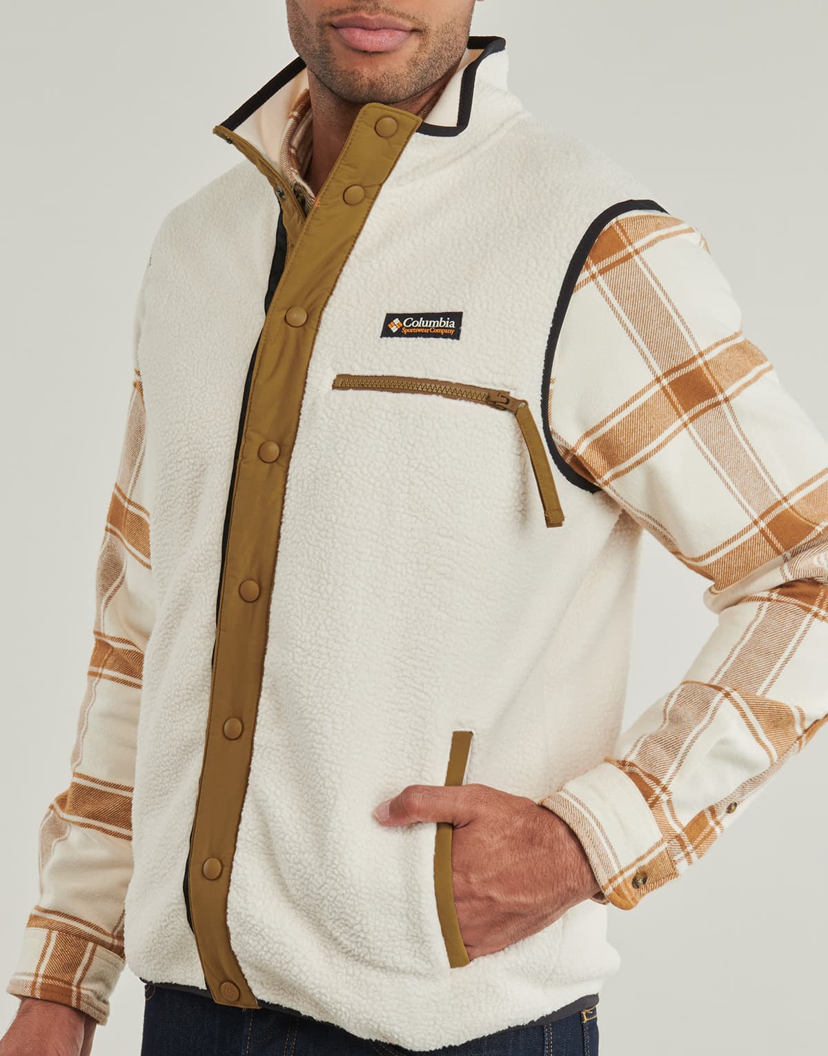 Men's Sweatshirts Columbia Beige
