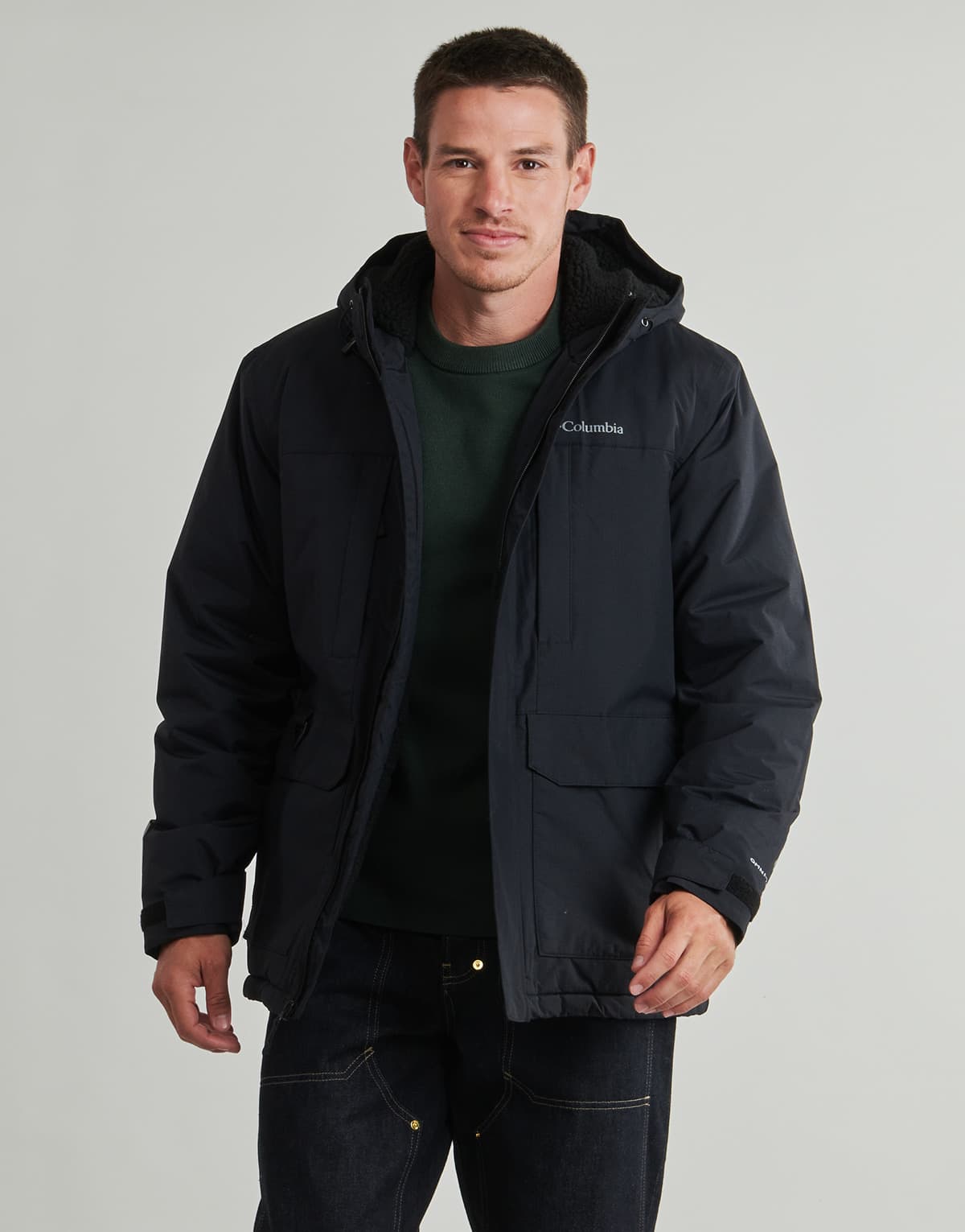 Men's Parkas Columbia Black