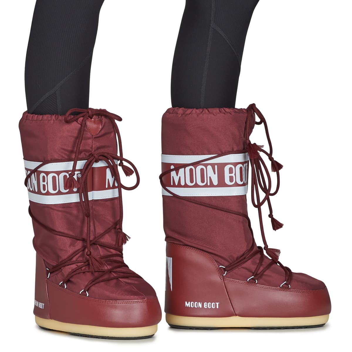 Women's Outdoor Shoes Moon Boot Red