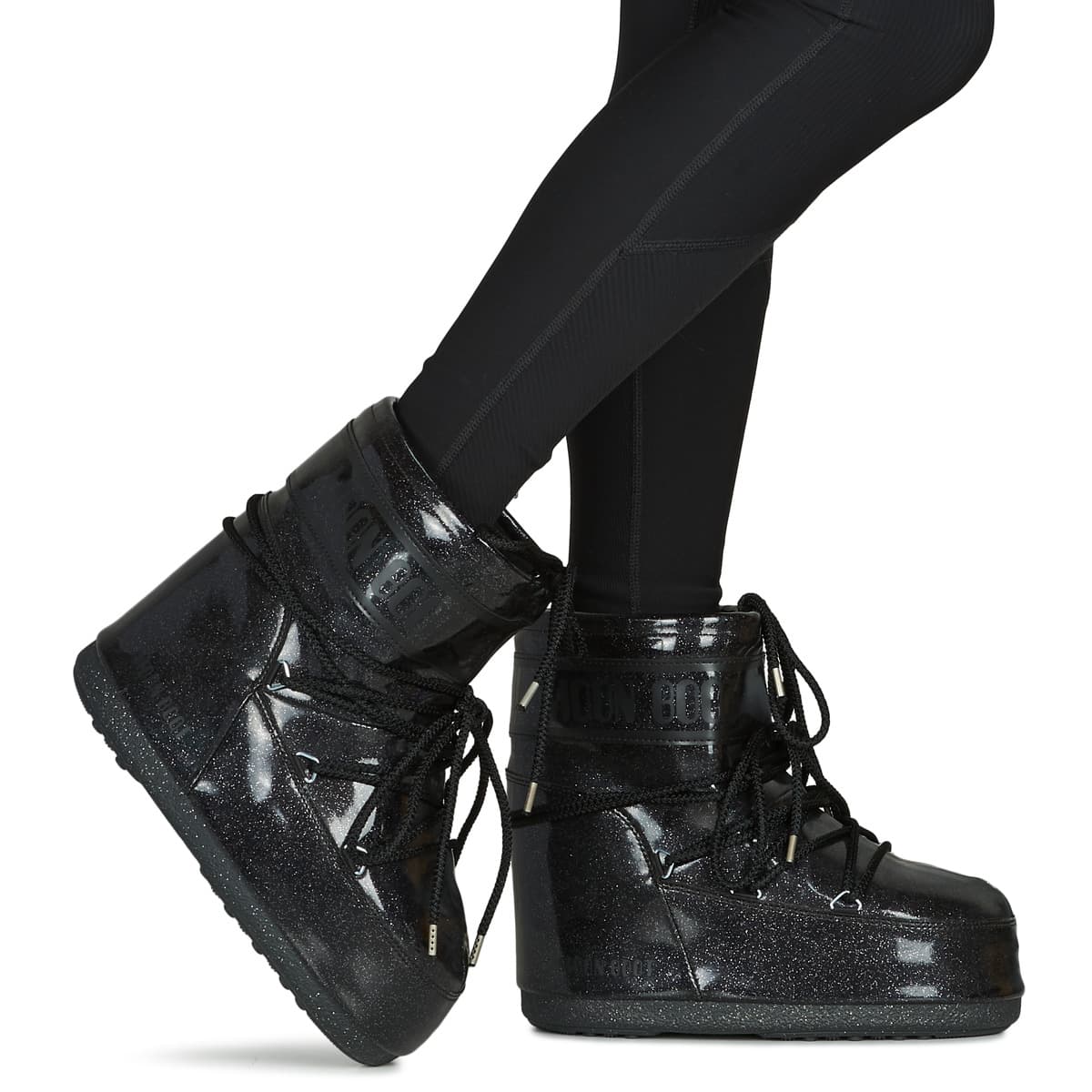 Women's Outdoor Shoes Moon Boot Black