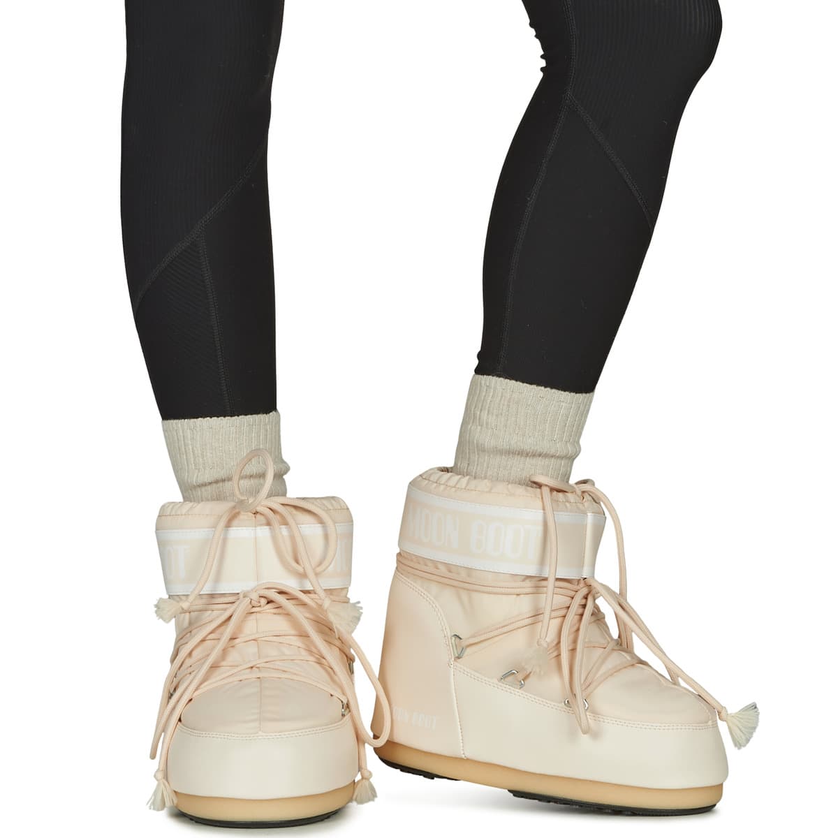 Women's Outdoor Shoes Moon Boot Beige