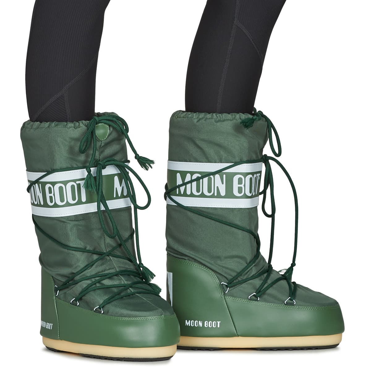 Women's Outdoor Shoes Moon Boot Green