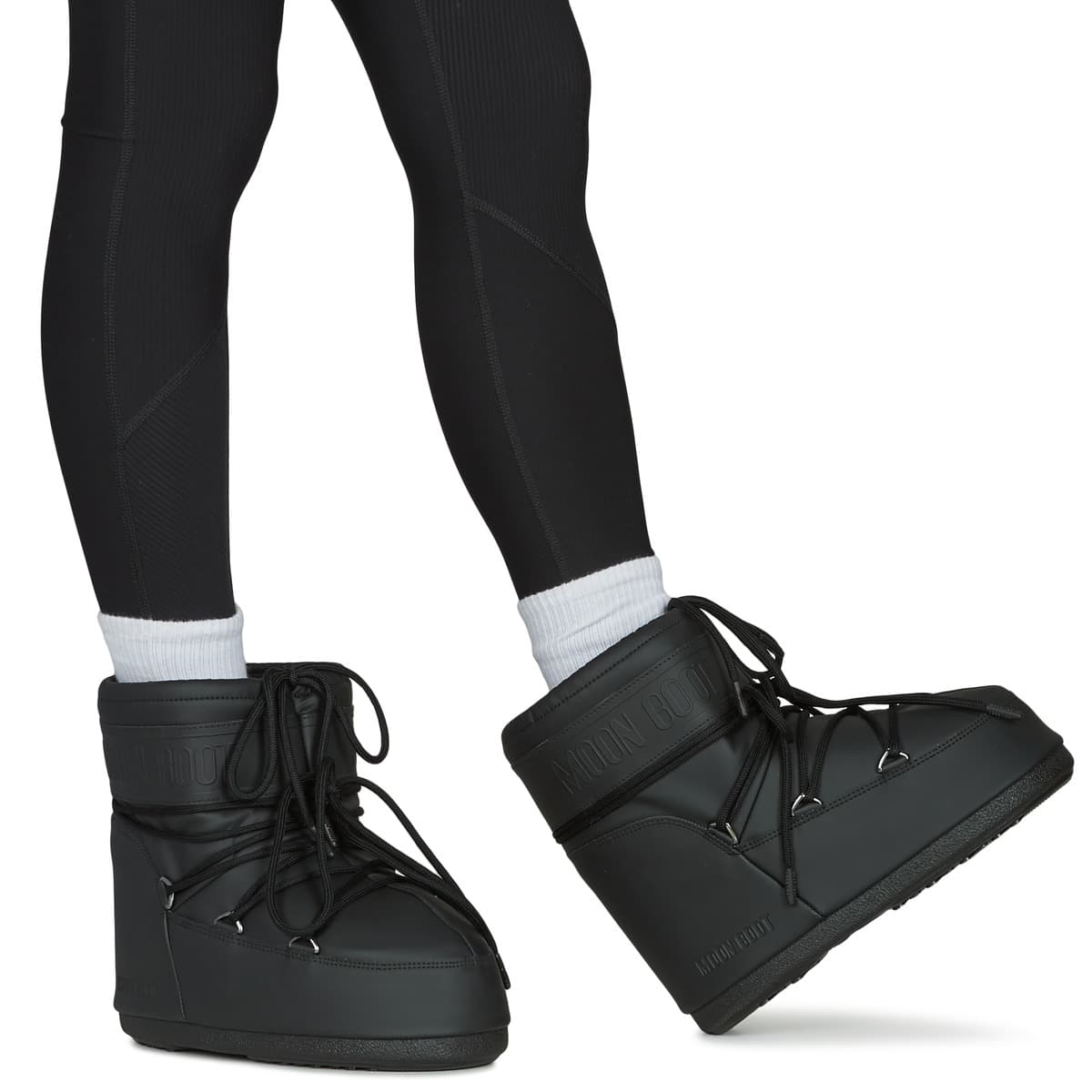 Women's Outdoor Shoes Moon Boot Black