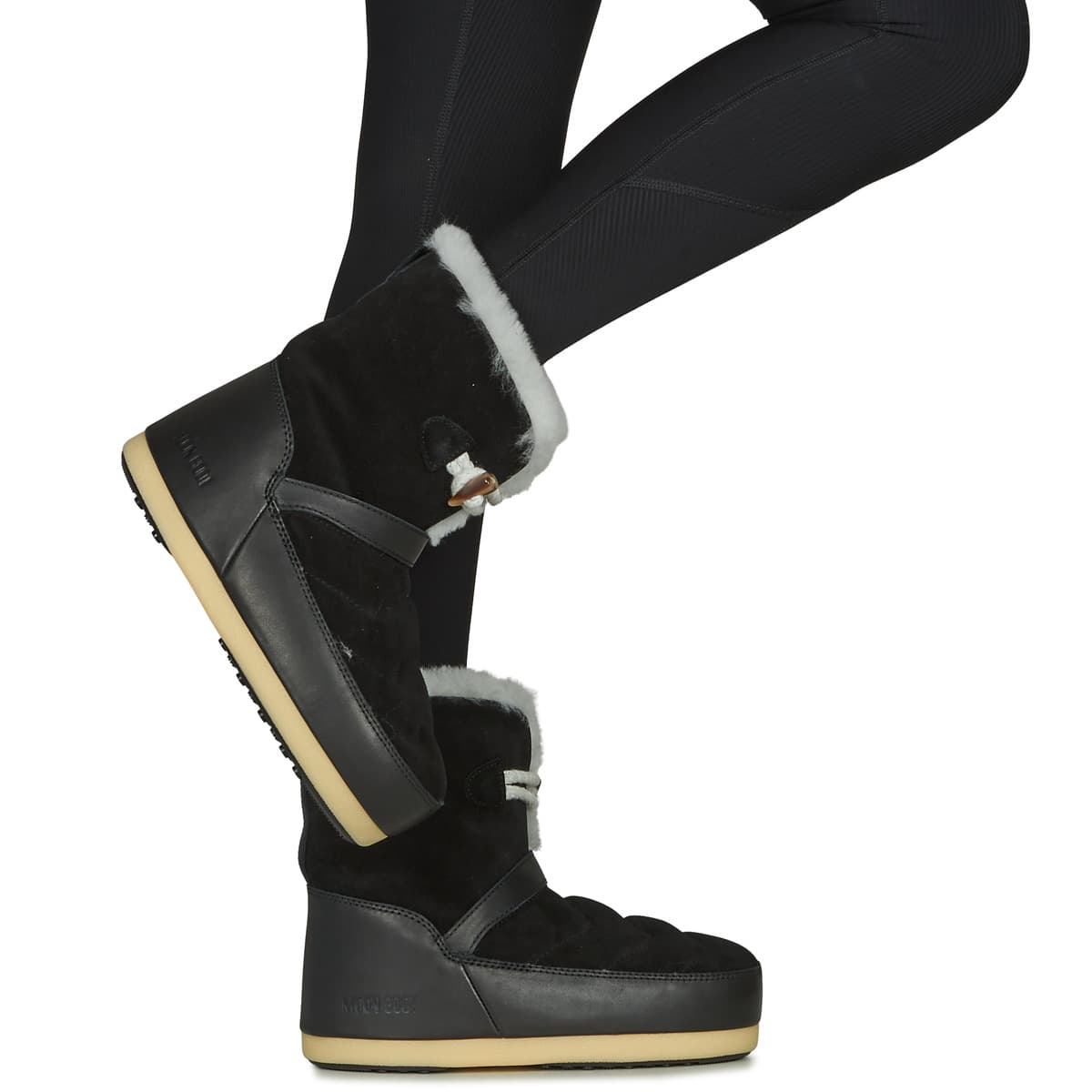 Women's Outdoor Shoes Moon Boot Black