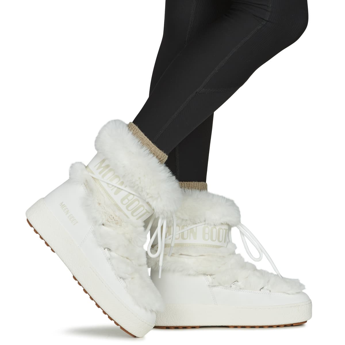 Women's Outdoor Shoes Moon Boot White