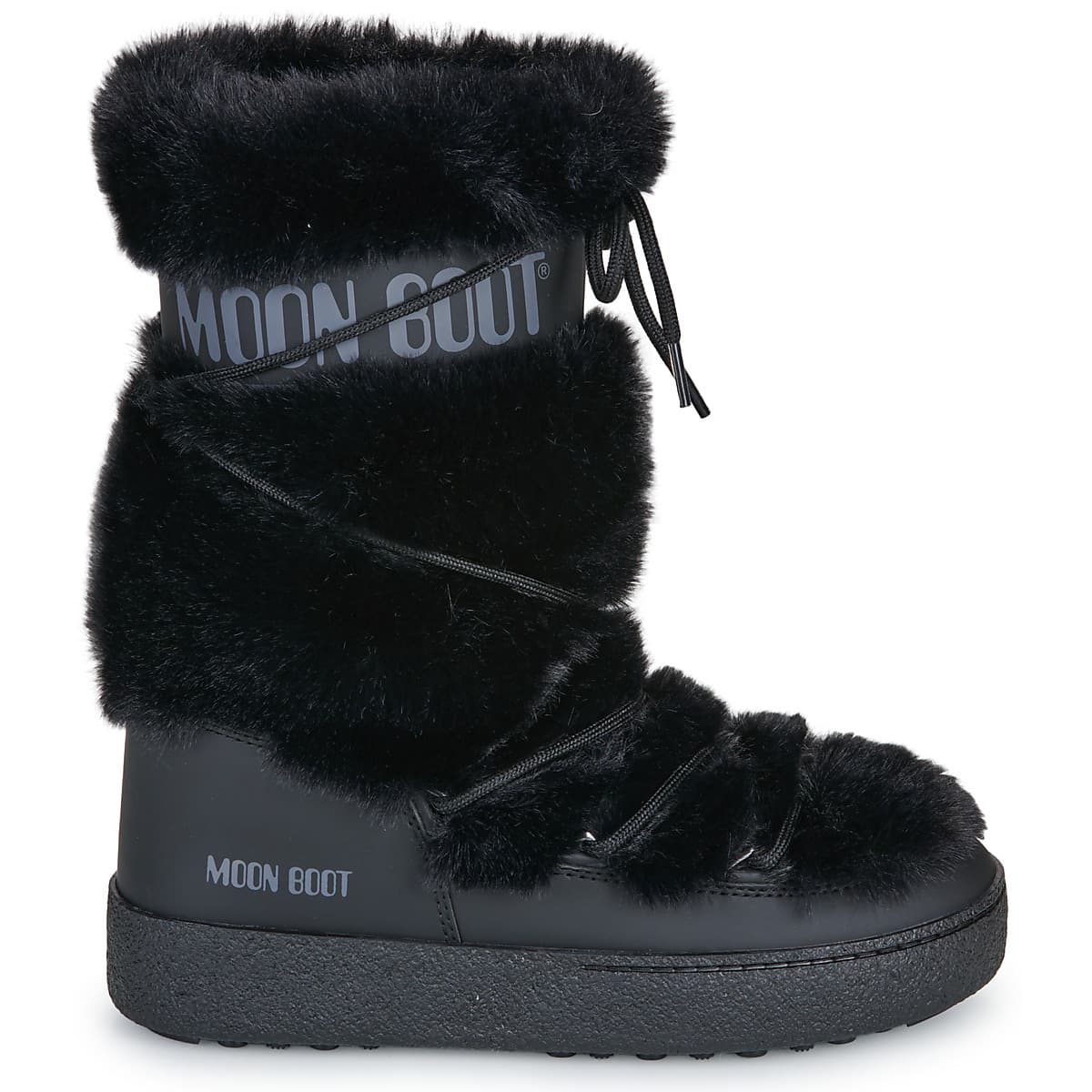 Women's Outdoor Shoes Moon Boot Black