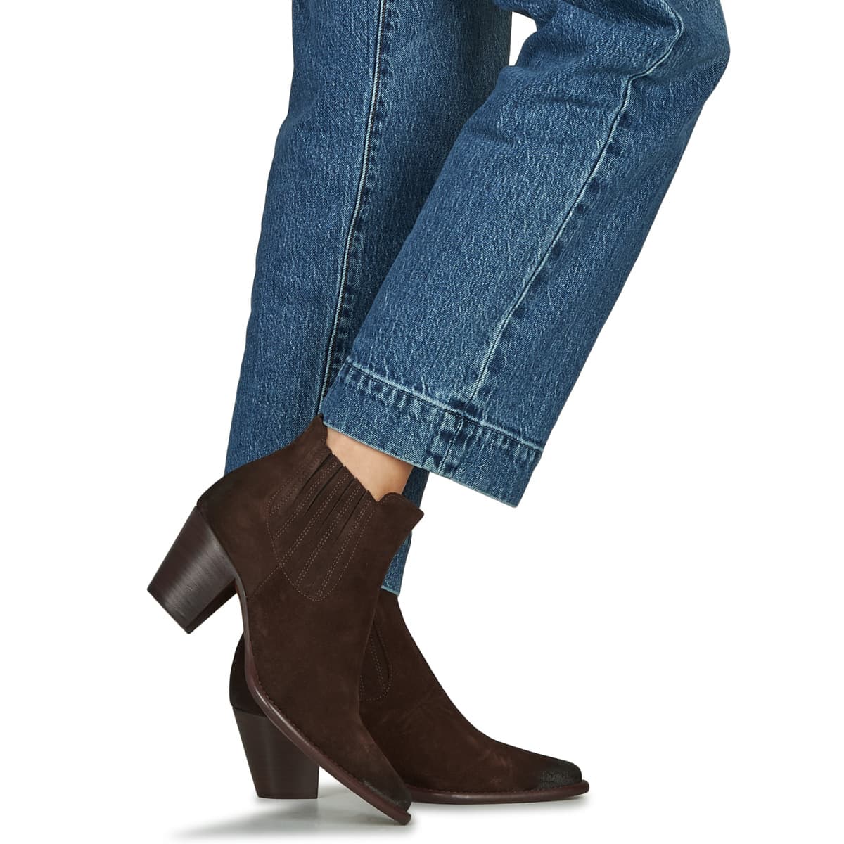 Women's Ankle Boots Muratti Brown