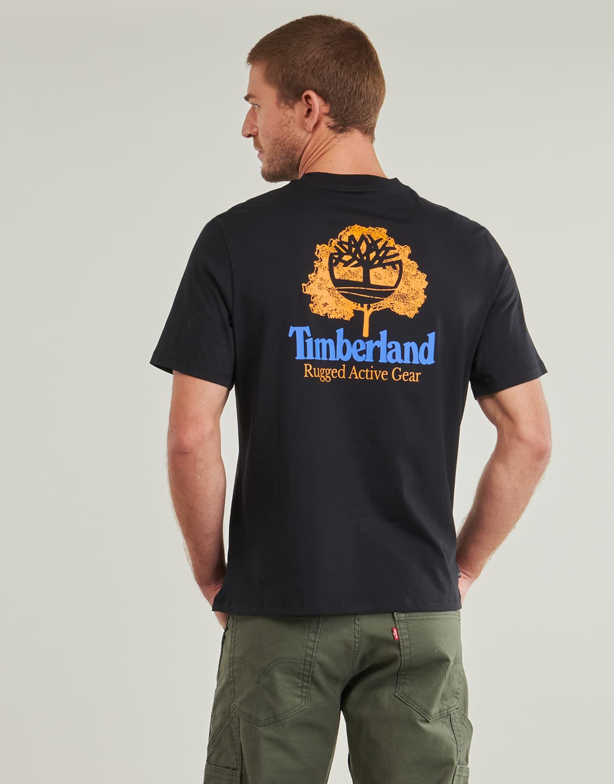 Men's T-Shirts Timberland Black