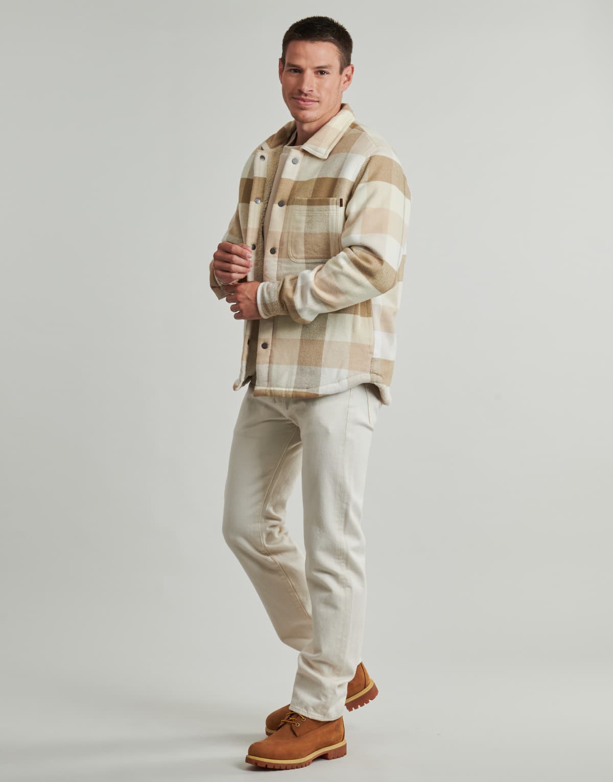 Men's T-Shirts Timberland Beige