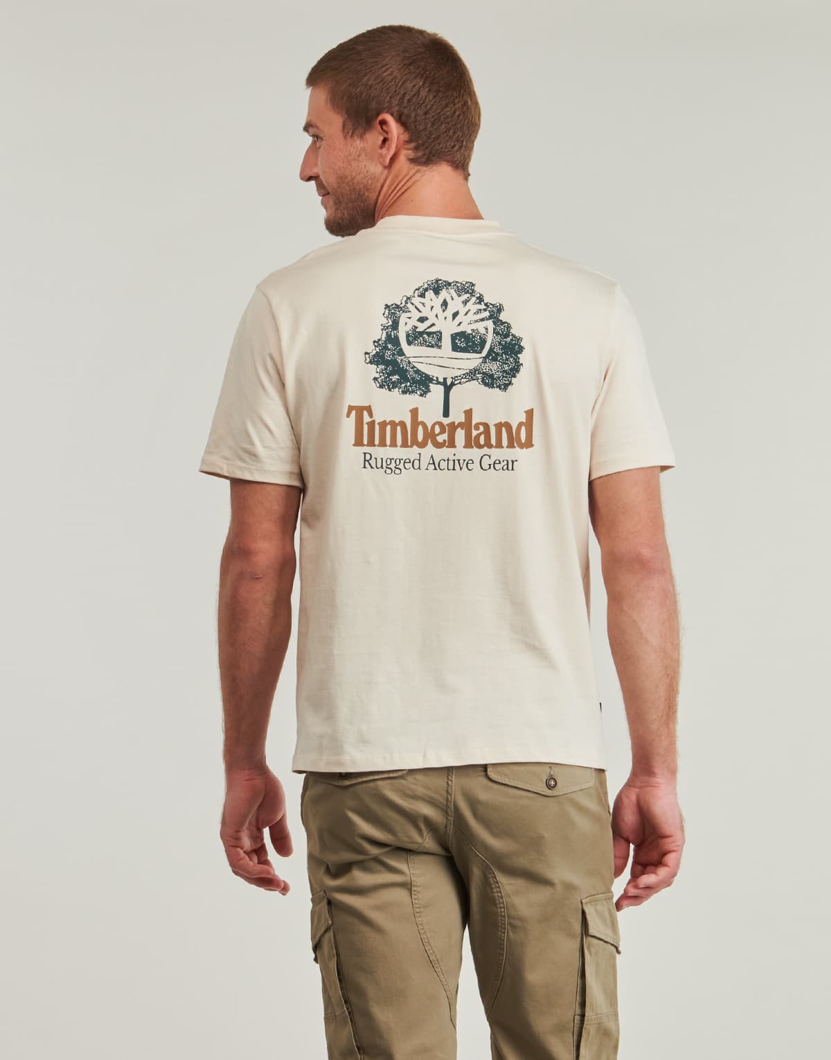 Men's T-Shirts Timberland Beige