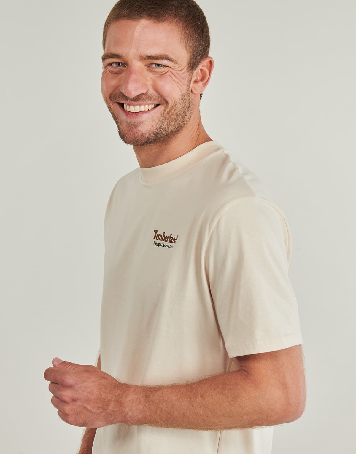 Men's T-Shirts Timberland Beige
