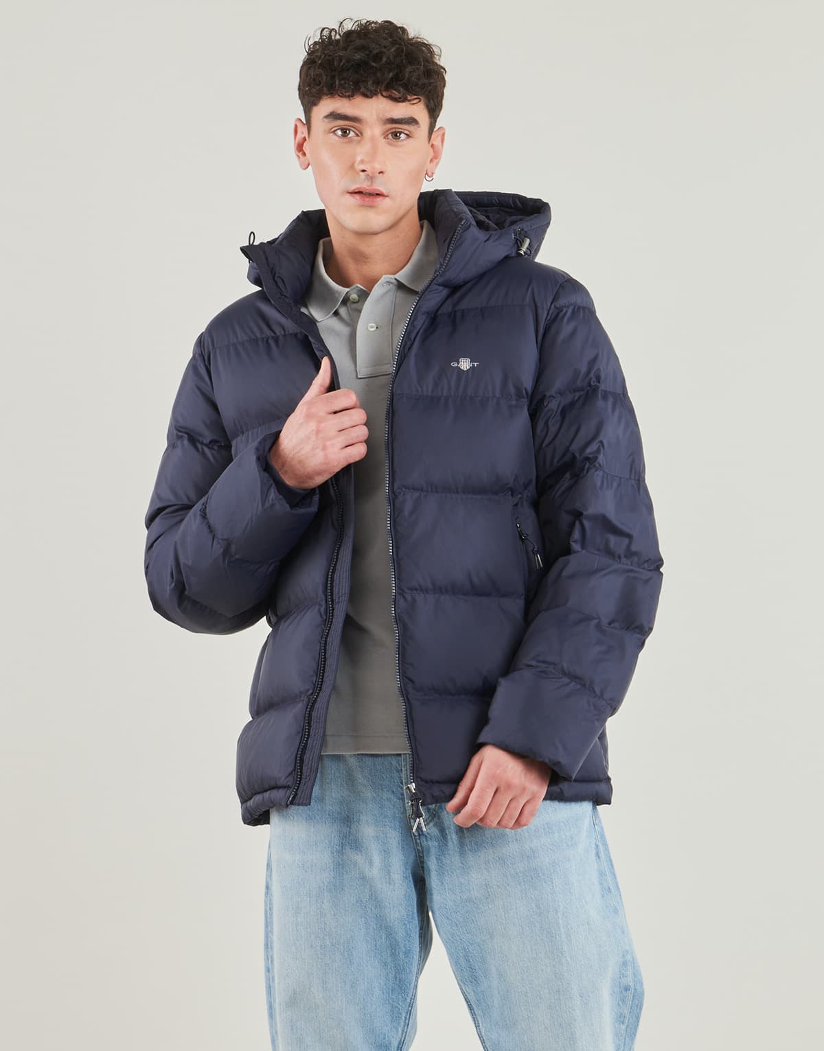 Men's Jackets Gant Blue
