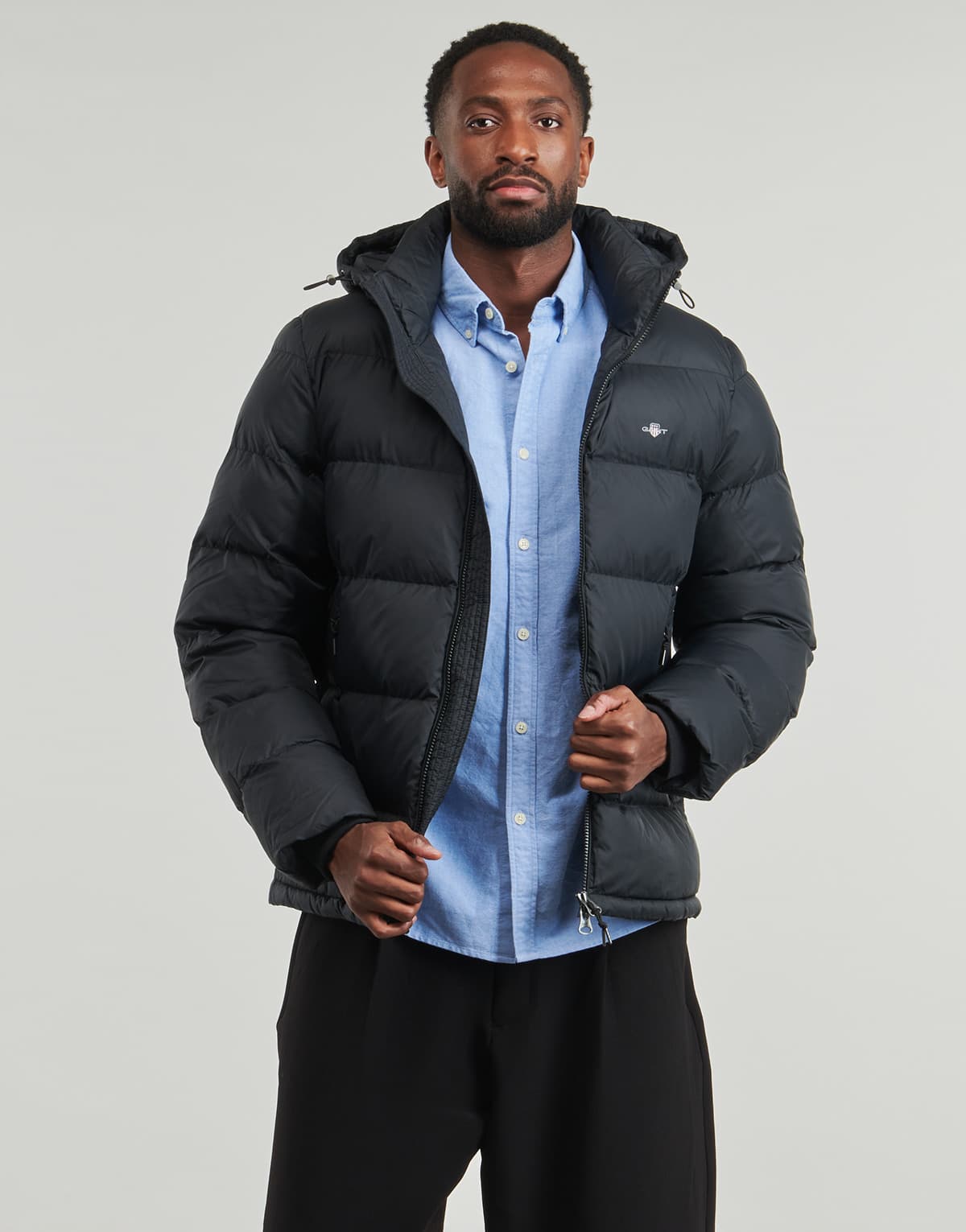 Men's Jackets Gant Black