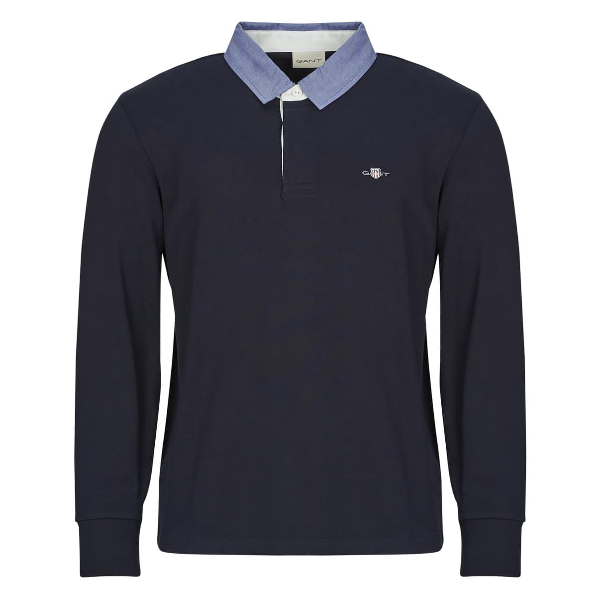 Men's Polo Shirts Gant Blue
