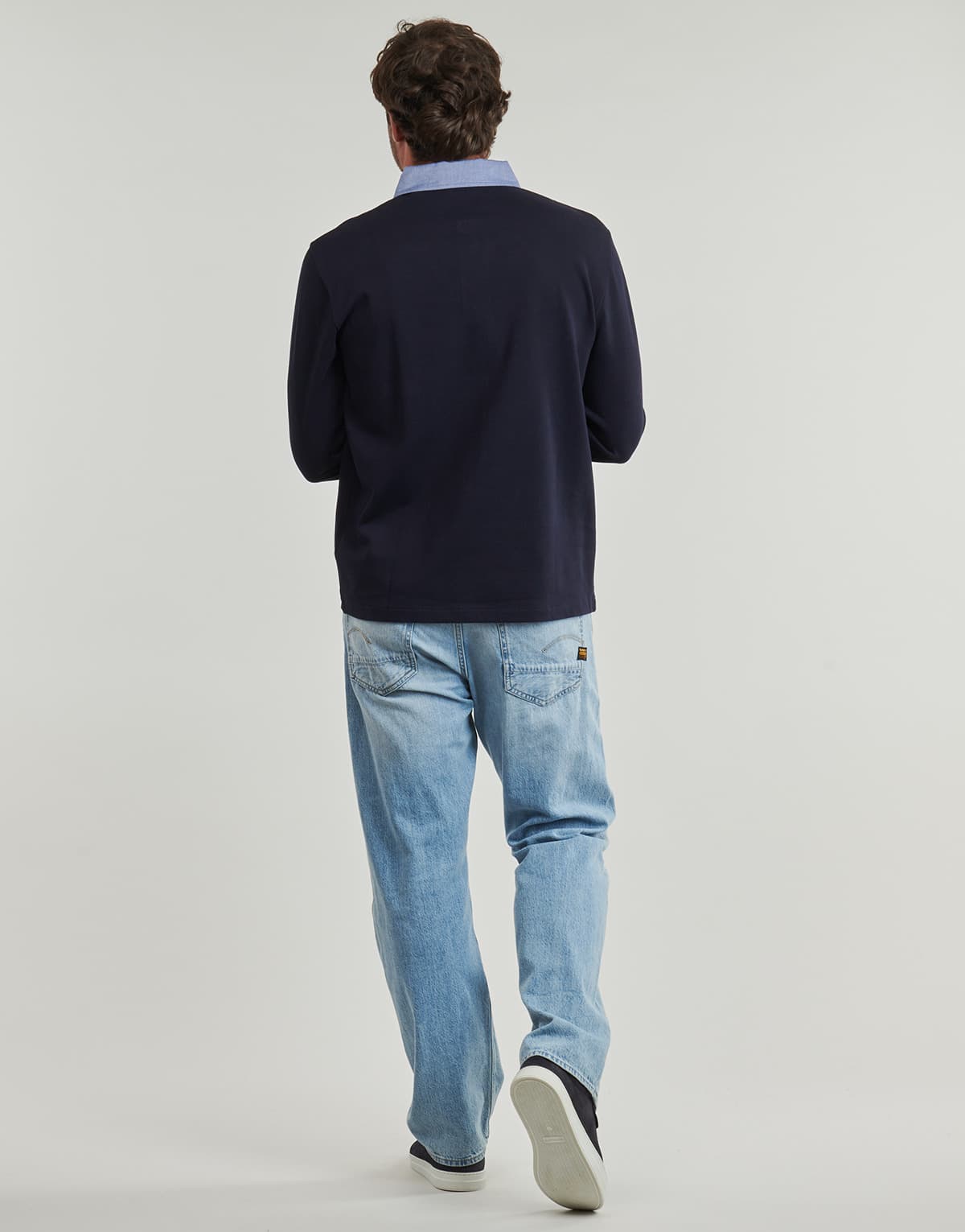 Men's Polo Shirts Gant Blue