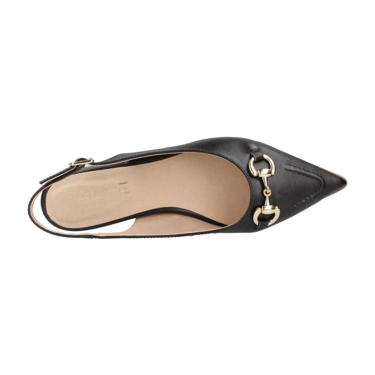 Women's Ballet Flats Alpe Black
