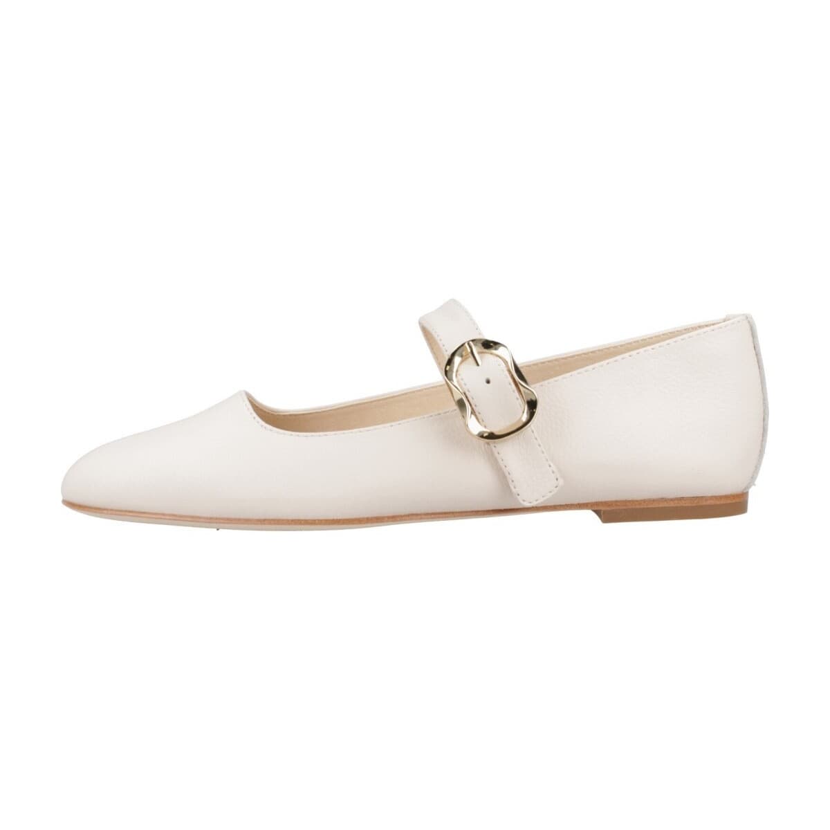 Women's Ballet Flats Alpe White
