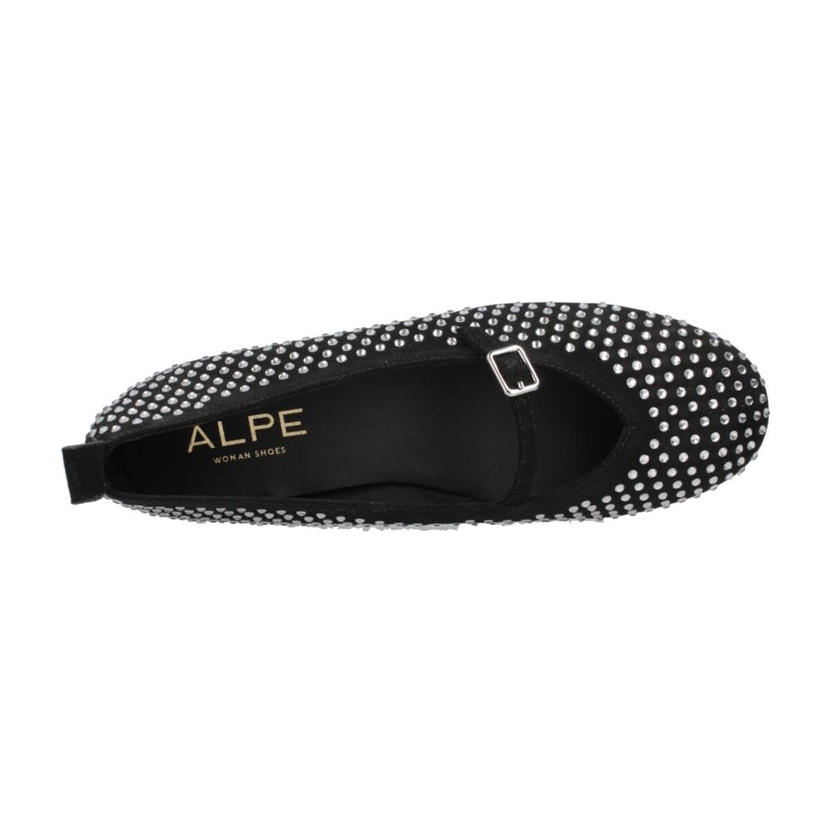 Women's Ballet Flats Alpe Black