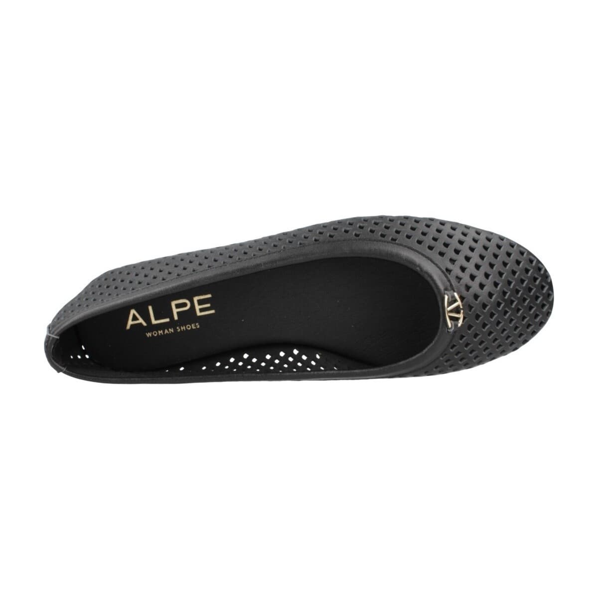 Women's Ballet Flats Alpe Black