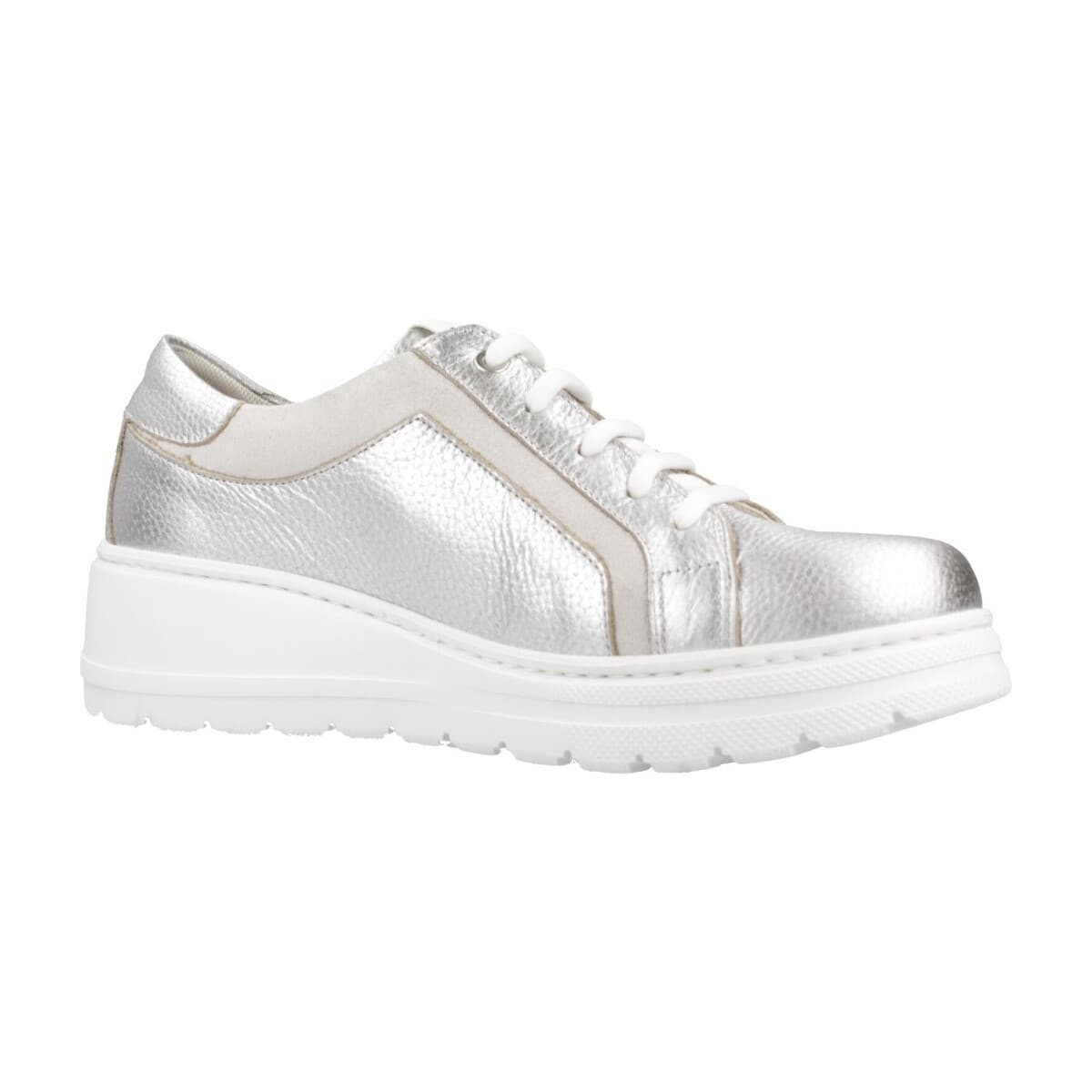 Women's Sneakers Fluchos Silver