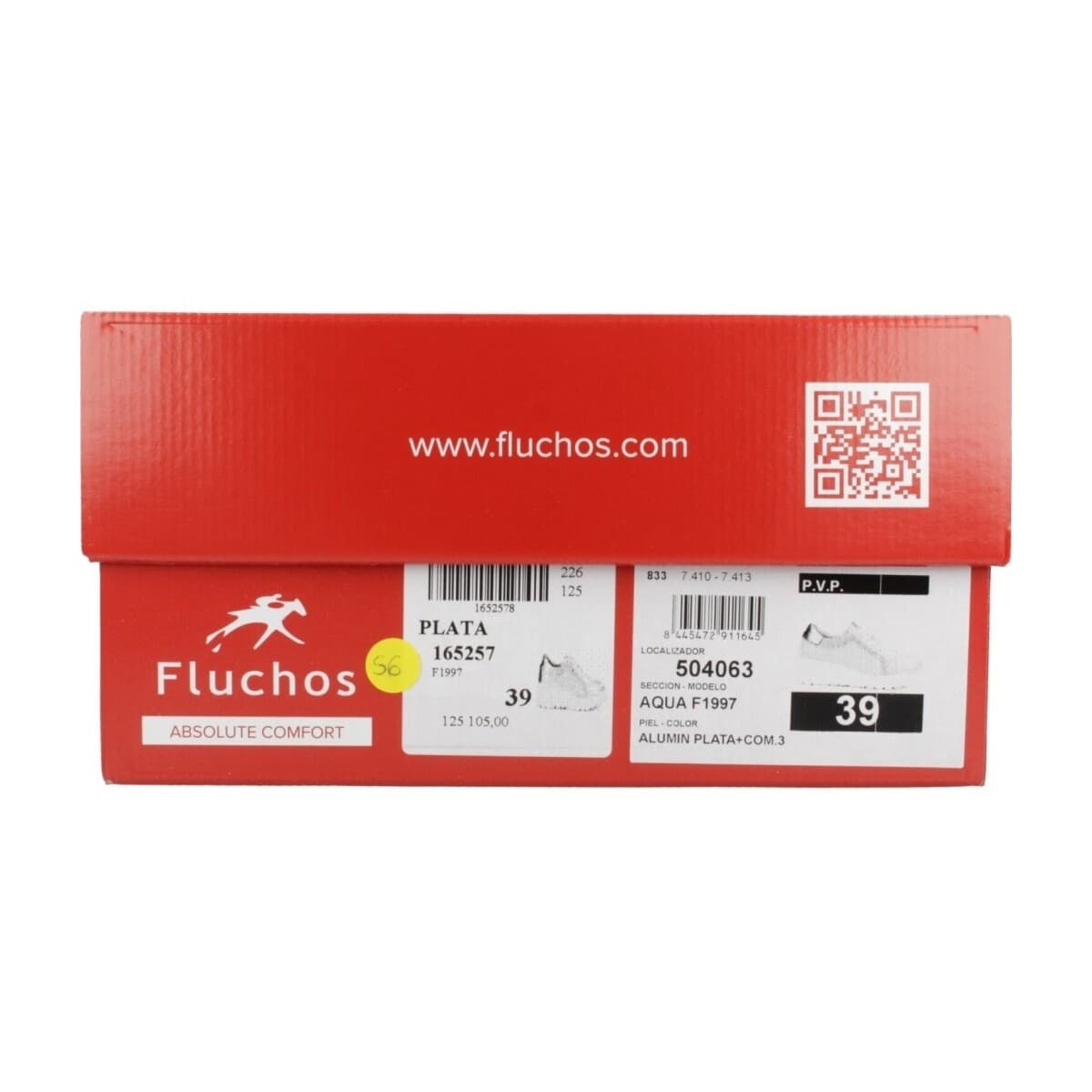 Women's Sneakers Fluchos Silver