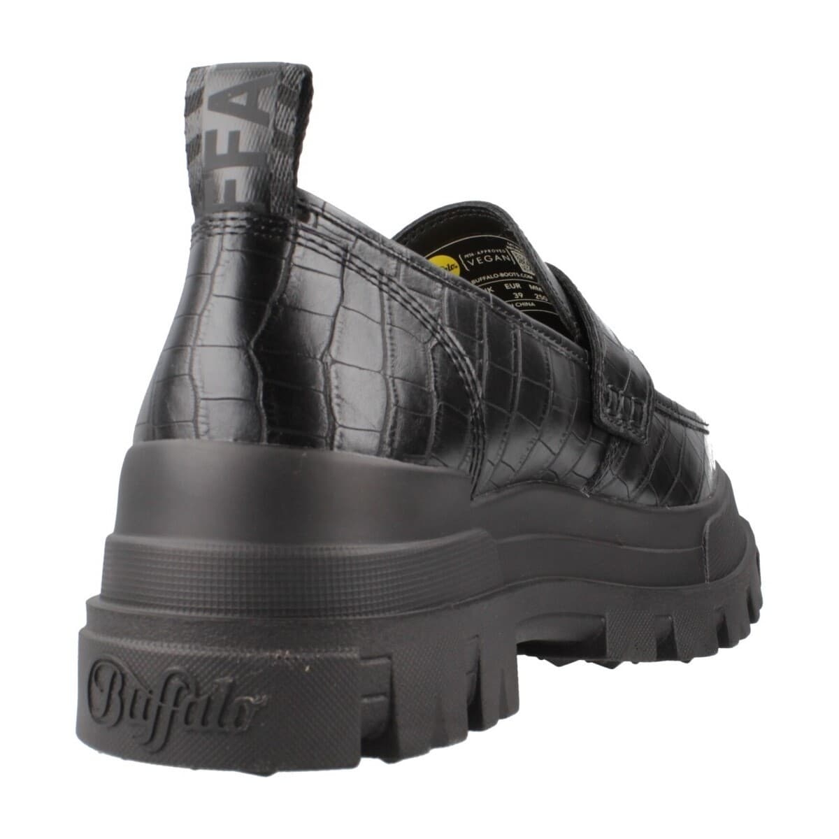 Women's Loafers Buffalo Black