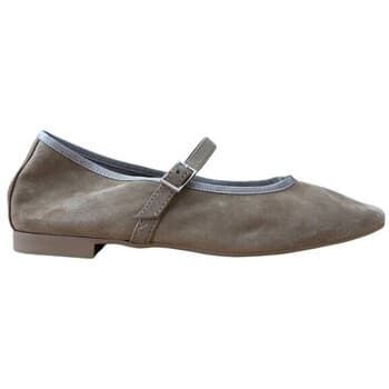 Women's Ballet Flats Bryan Stepwise Brown