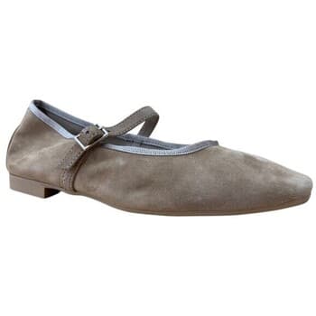 Women's Ballet Flats Bryan Stepwise Brown