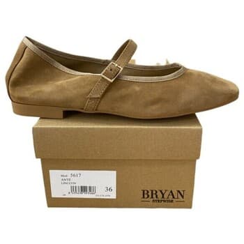 Women's Ballet Flats Bryan Stepwise Brown