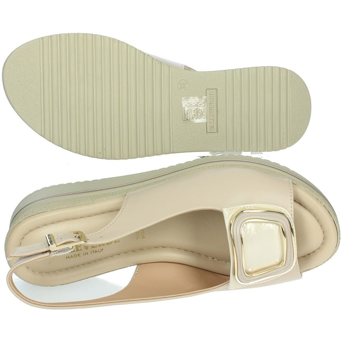 Women's Platforms Valleverde Beige