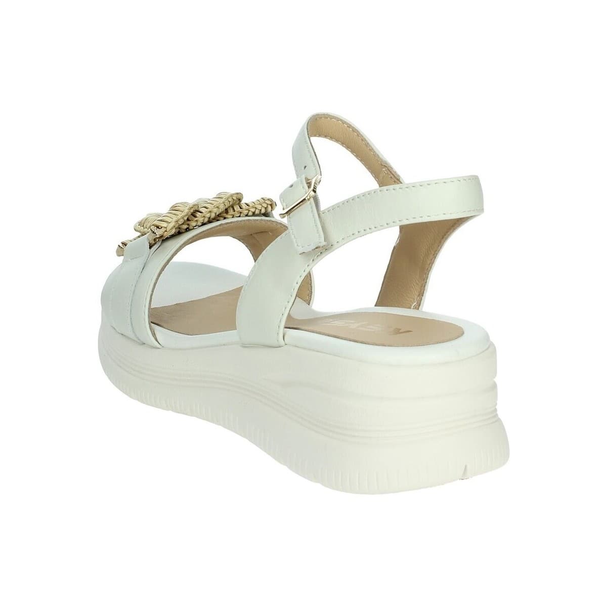 Women's Platforms Keys White