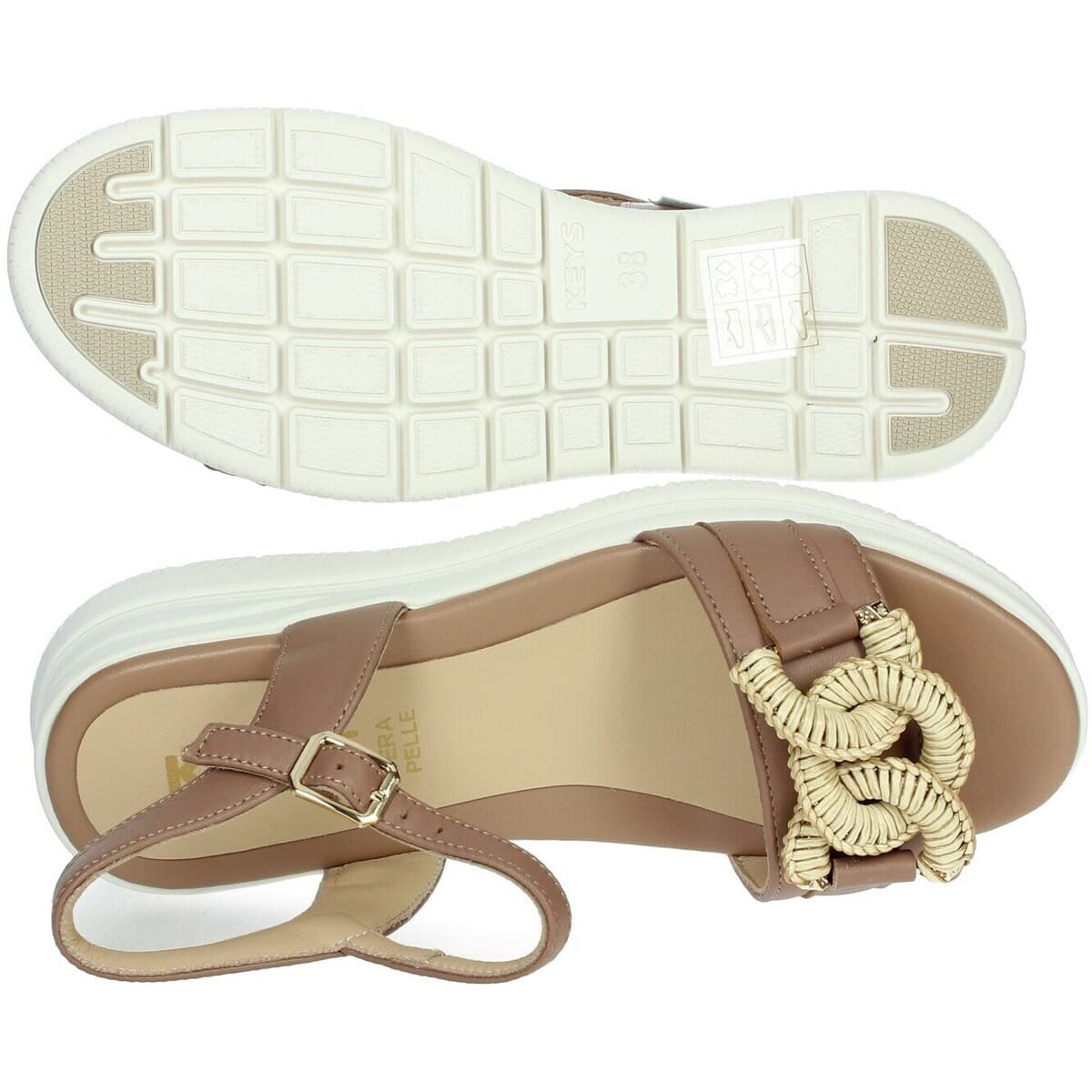 Women's Platforms Keys Red